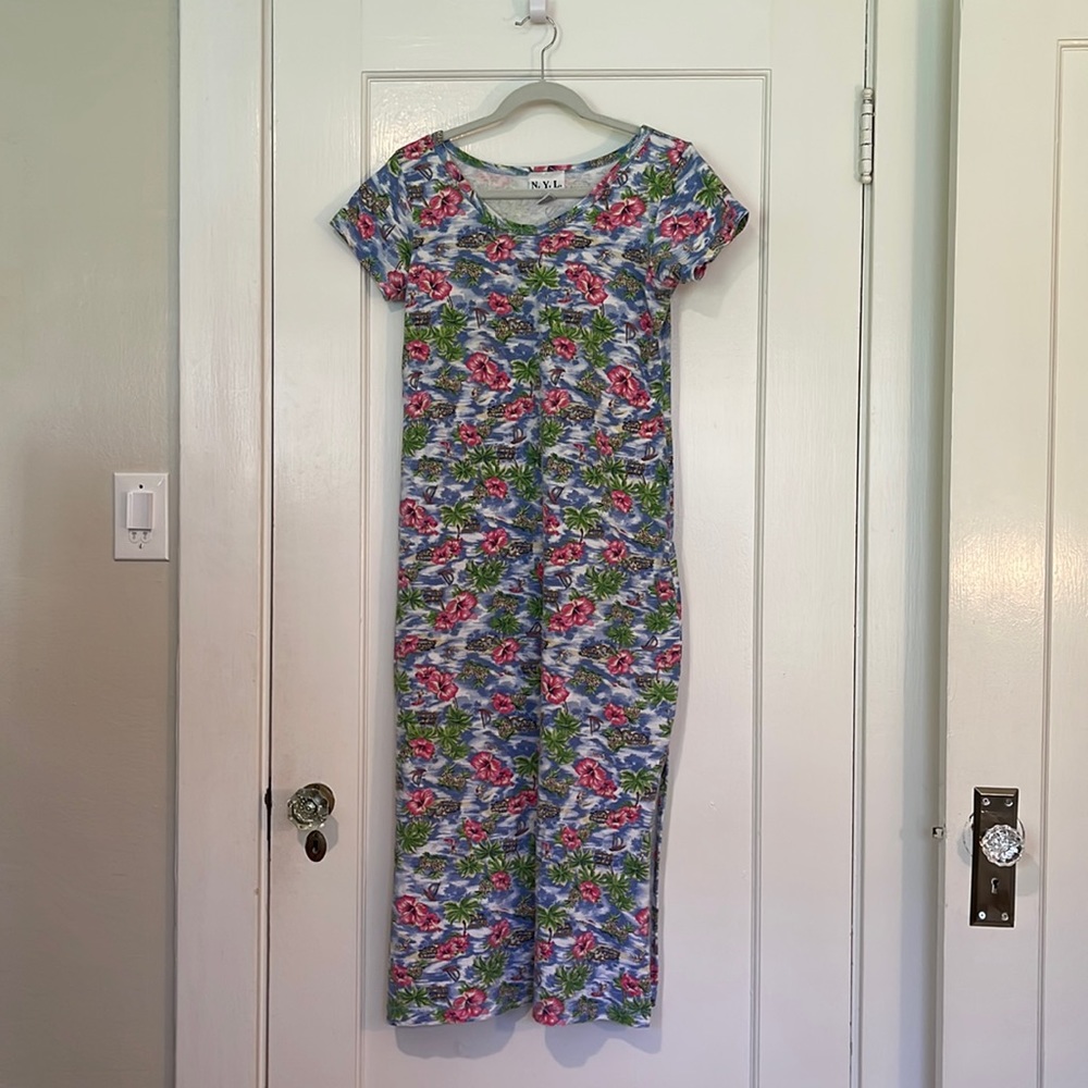 VINTAGE MAXI NEW YORK LAUNDRY DRESS